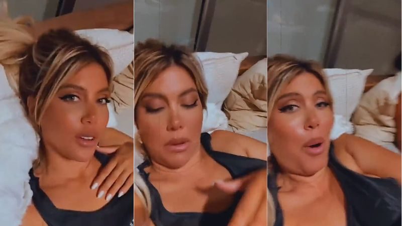 Descuidado de Wanda Nara en Instagram