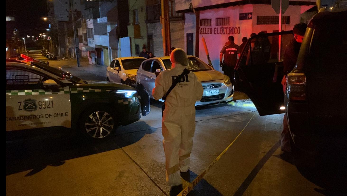 PDI investiga homicidio en pleno centro de Antofagasta