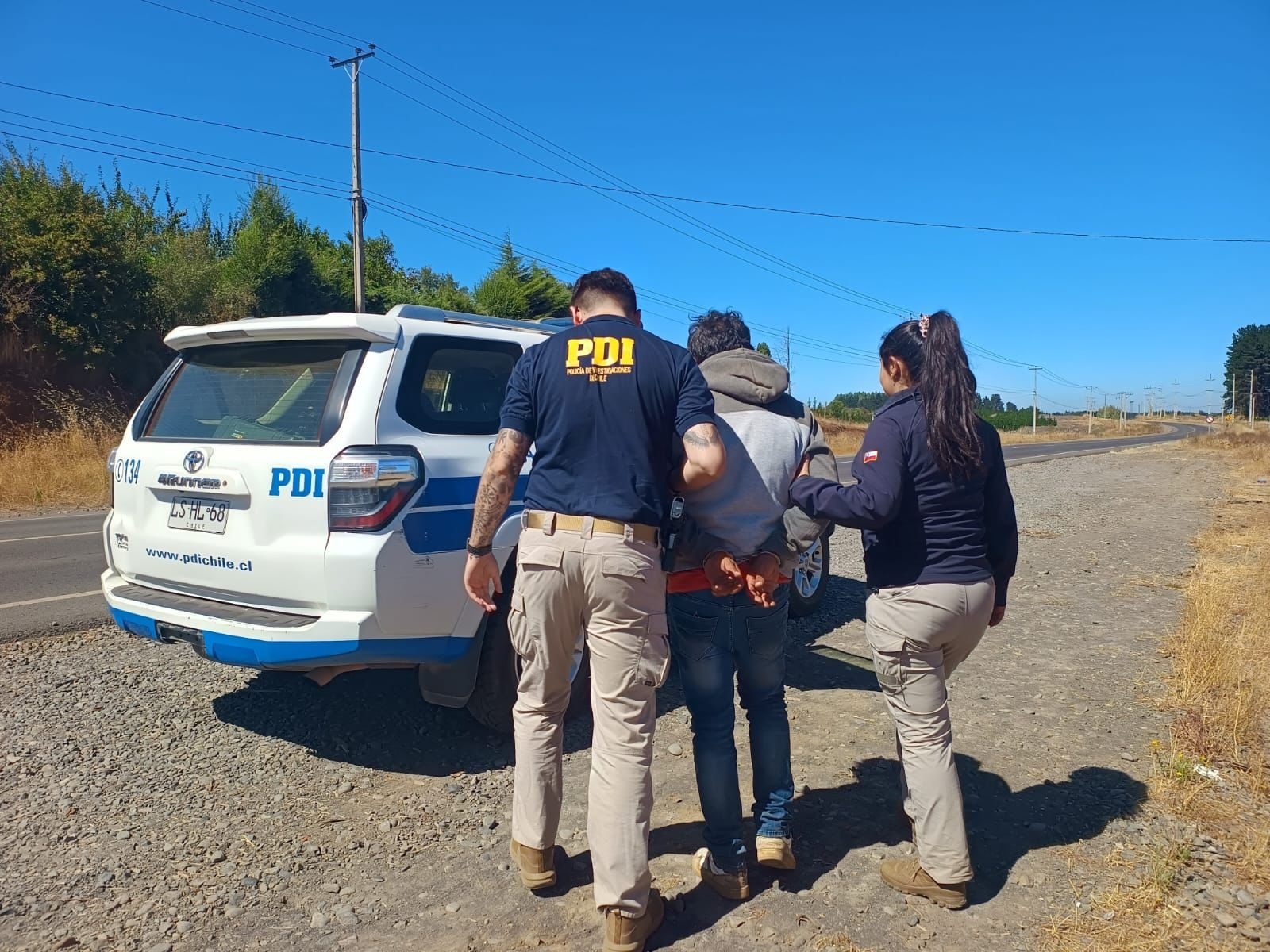 Detienen a un hombre por presunto femicidio en Yungay, Ñuble