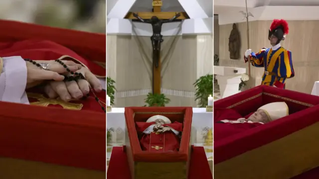 El Vaticano publica las primeras imágenes del papa Francisco tras su fallecimiento