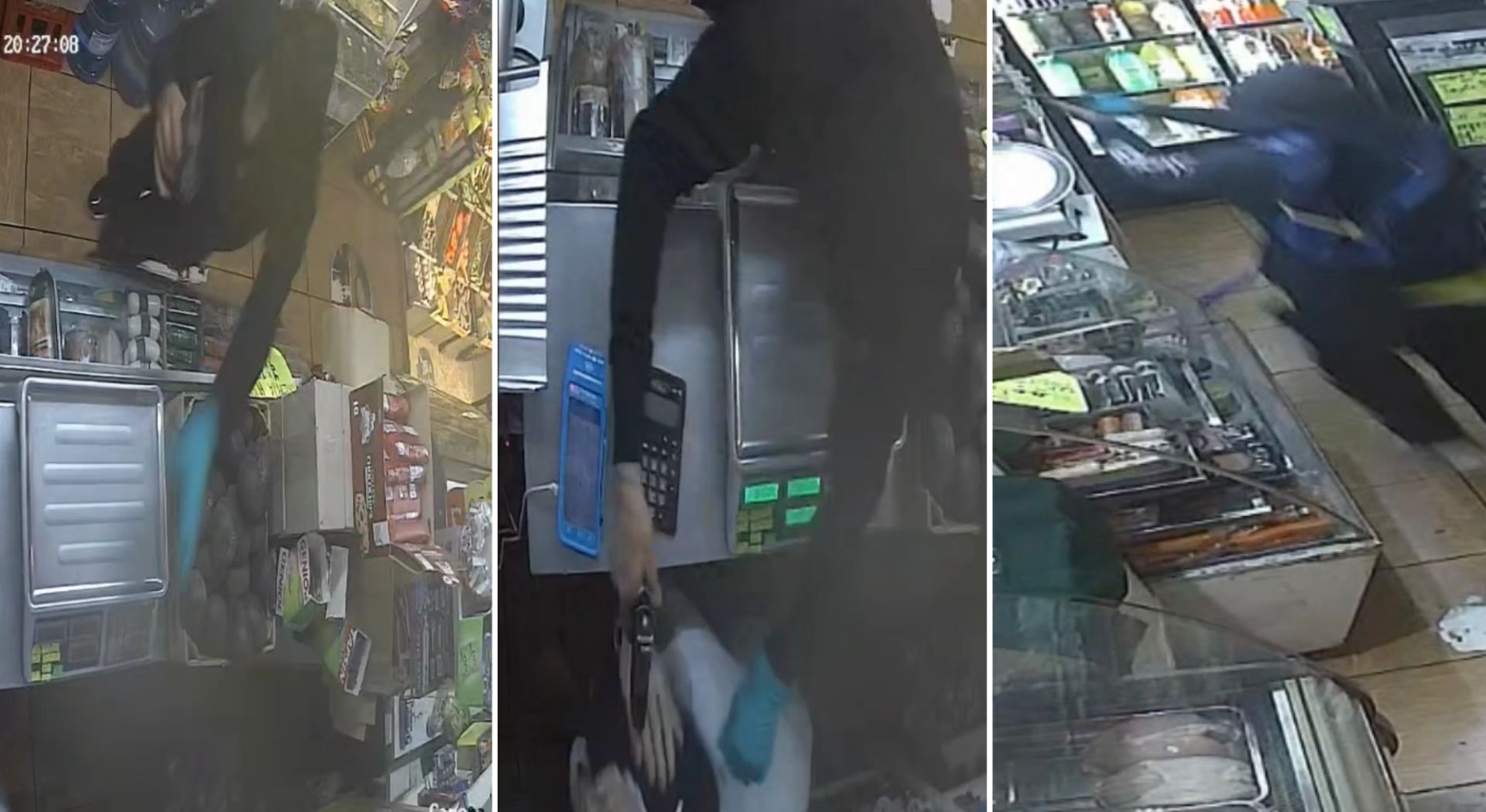 La dueña del almacén en Antofagasta narra un asalto en el que un trabajador fue amenazado con dos pistolas tras ser vigilados por más de treinta minutos.