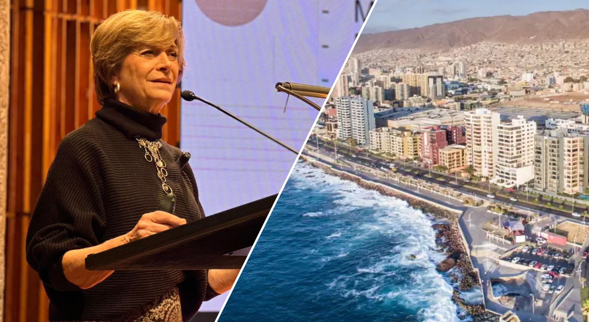 Matthei agrega a Antofagasta en su estrategia para mejorar cuatro ciudades con proyectos urbanos.