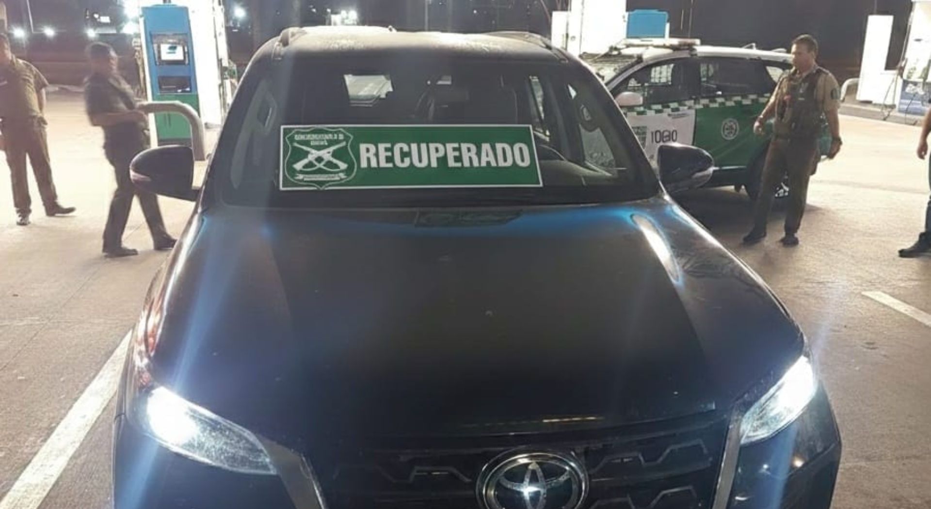 Recuperan automóvil robado a visitante argentino en Viña del Mar, en la zona sur de Antofagasta.