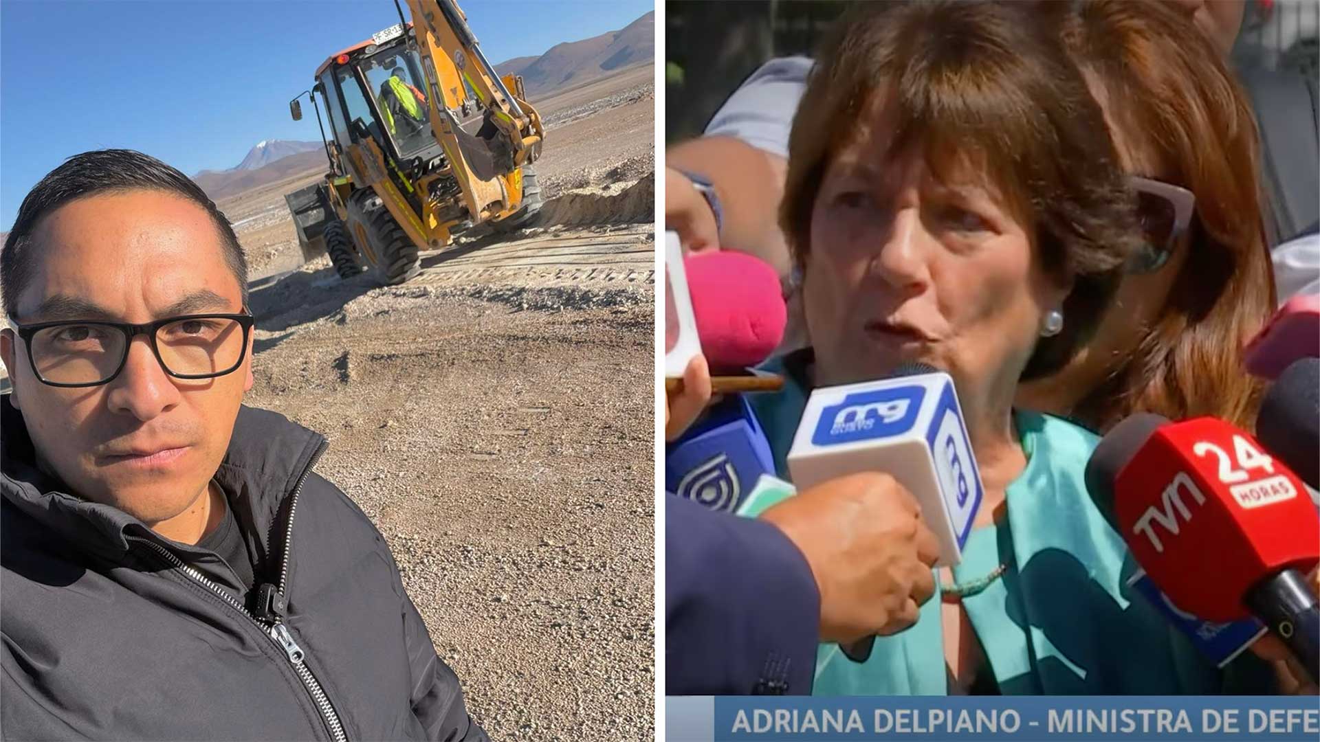 La Ministra de Defensa pone en duda la financiación de una zanja en la frontera con Bolivia por parte del diputado Sebastián Videla.