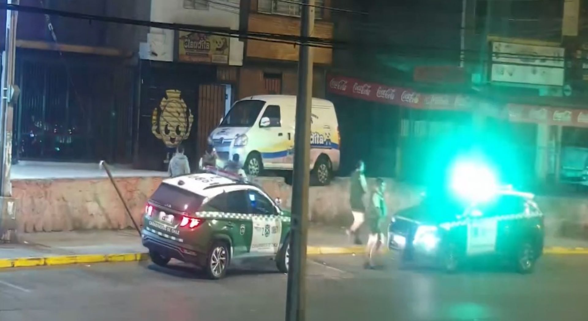 Grabado por una cámara de vigilancia: atrapan a un extranjero intentando robar un camión en Antofagasta