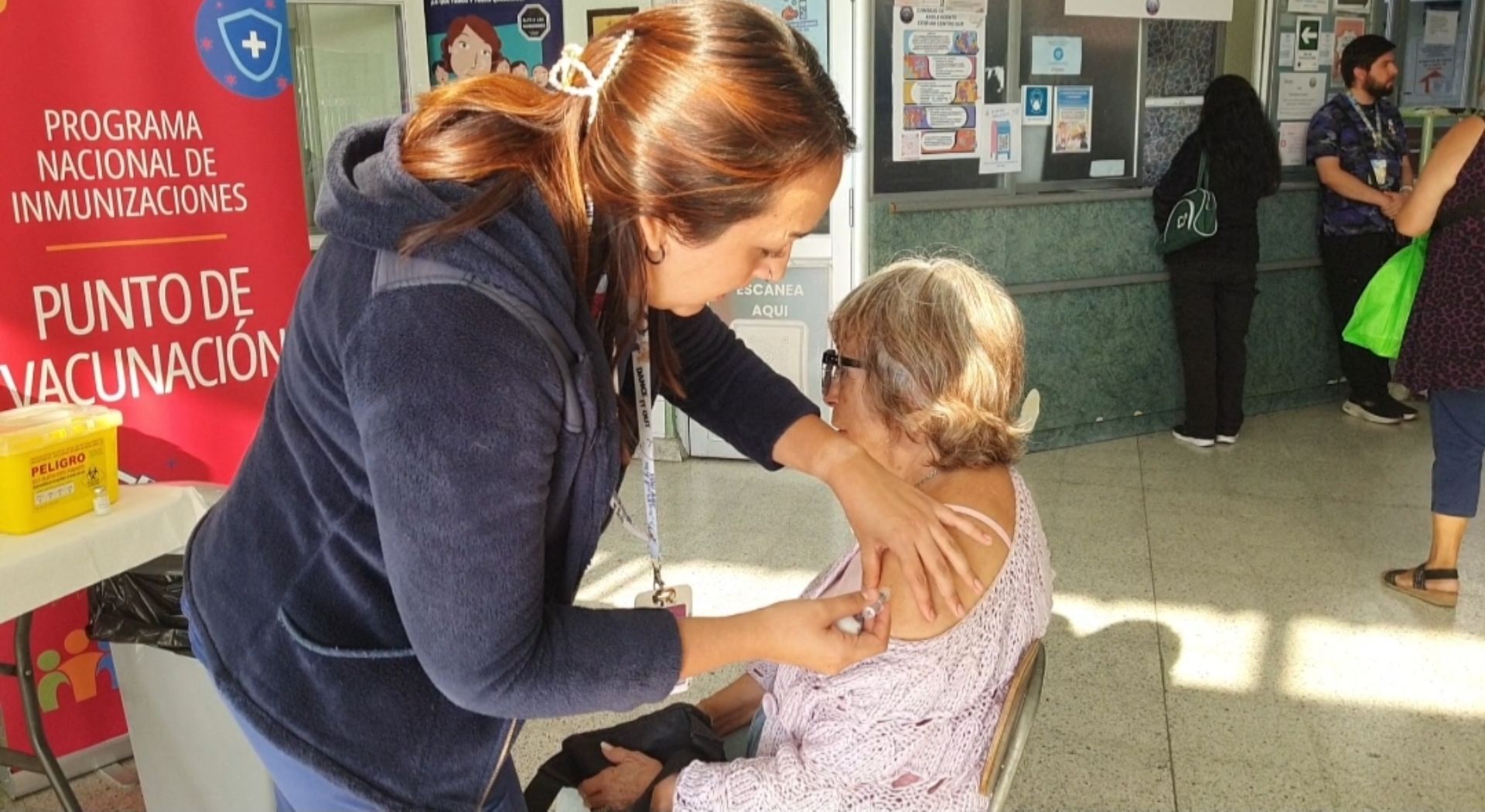 La vacunación contra la influenza en la Región de Antofagasta alcanza más del 50% de cobertura.