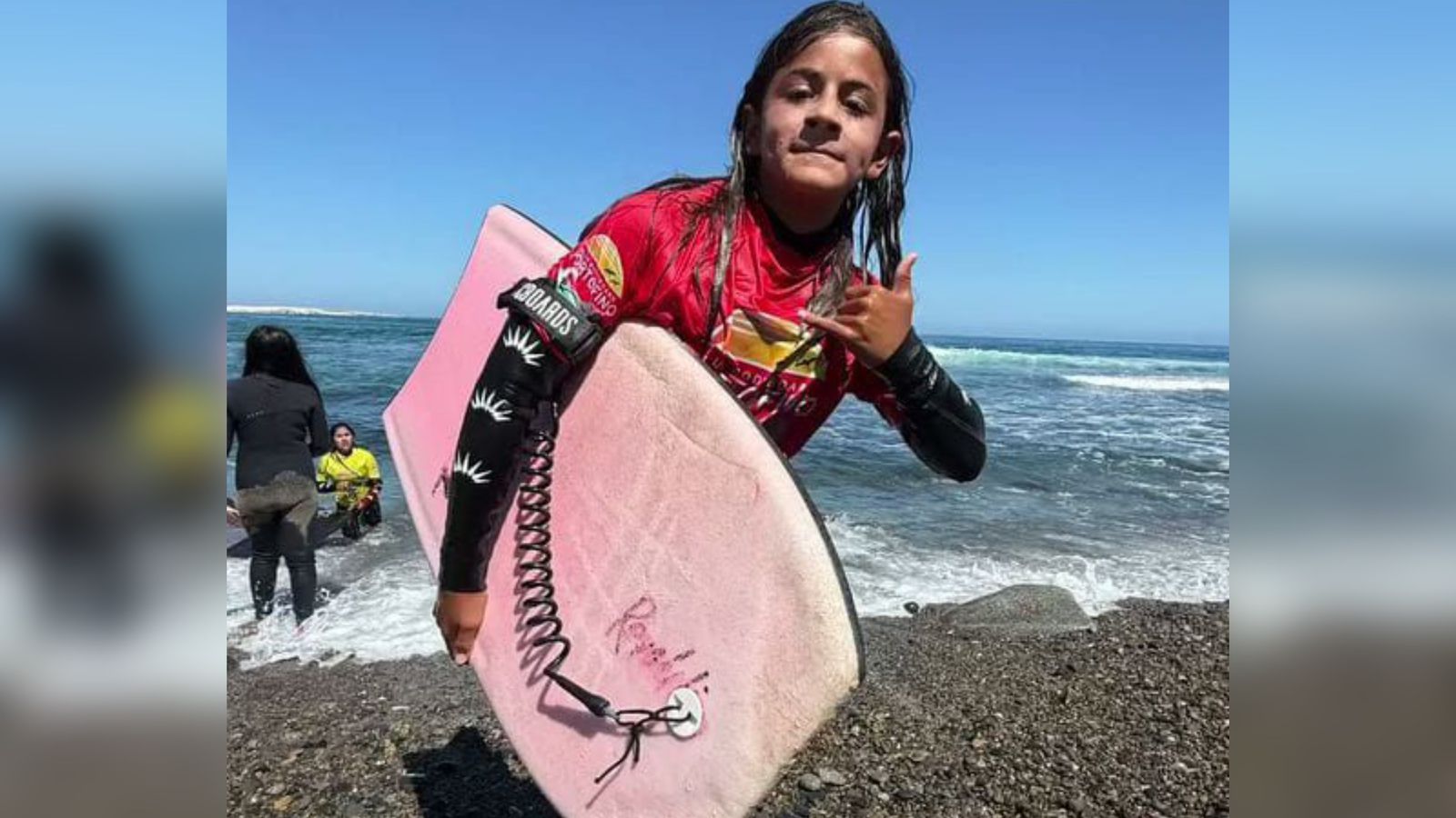 Joven boliviana residente en Antofagasta gana el Bodyboard Camp Portofino 2026