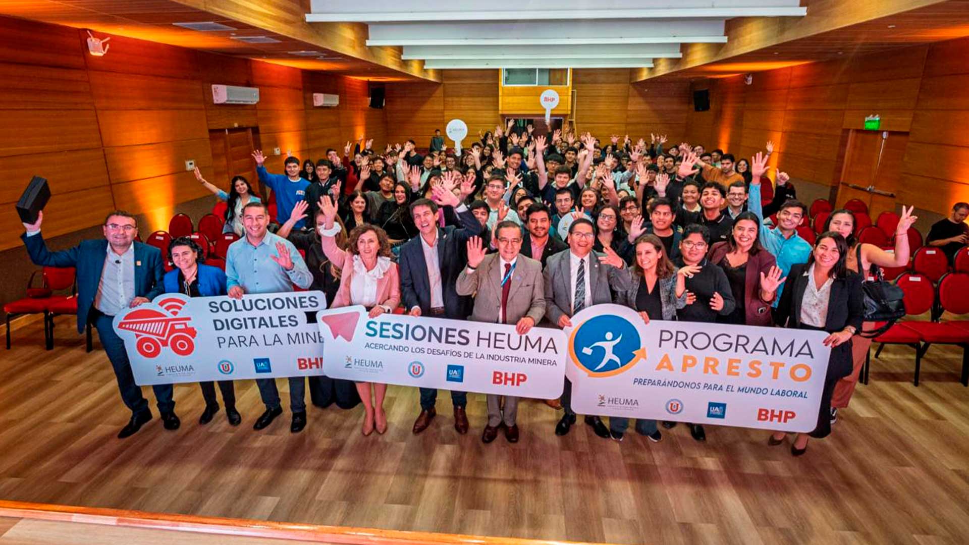 BHP y universidades locales presentan la nueva edición del programa HEUMA para impulsar a estudiantes de ingeniería.