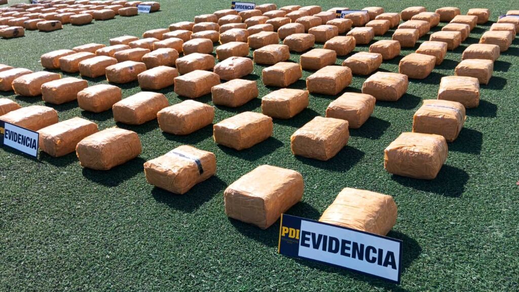 Desmantelamiento de narcotráfico: Más de 2,8 toneladas de drogas incautadas en Antofagasta
