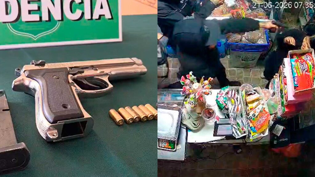 Tercer arresto en violento robo a minimarket de Antofagasta: Recuperan arma utilizada