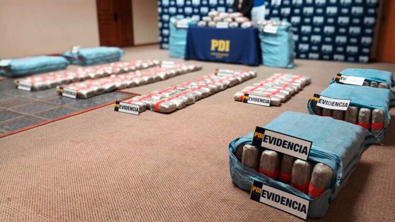 Detienen a extranjero con más de 500 kilos de cannabis en San Pedro de Atacama