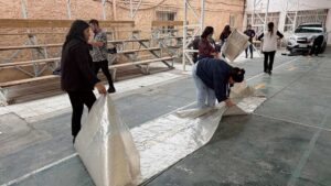 Más de 6,500 cortes de nylon entregados por el Municipio de Calama ante el mal tiempo
