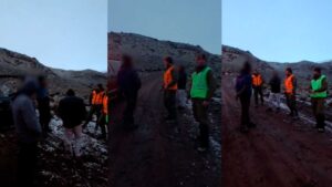 Rescate en la cordillera de Sairecabur: Carabineros salva a tres personas atrapadas
