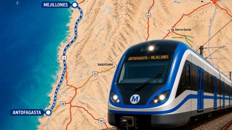 Gobernador de Antofagasta subraya la necesidad de apoyo de la Subdere para el proyecto de tren urbano